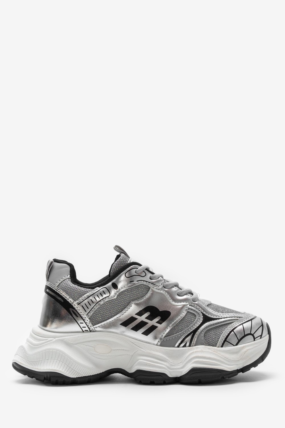  Δίσολα Chunky Sneakers 023594 ΑΣΗΜΙ 2025