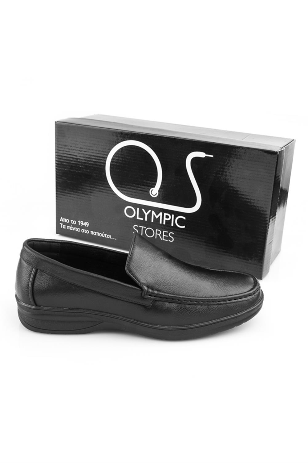 Ανδρικό Παπούτσι by Olympic Stores (Μέσα Δέρμα)
