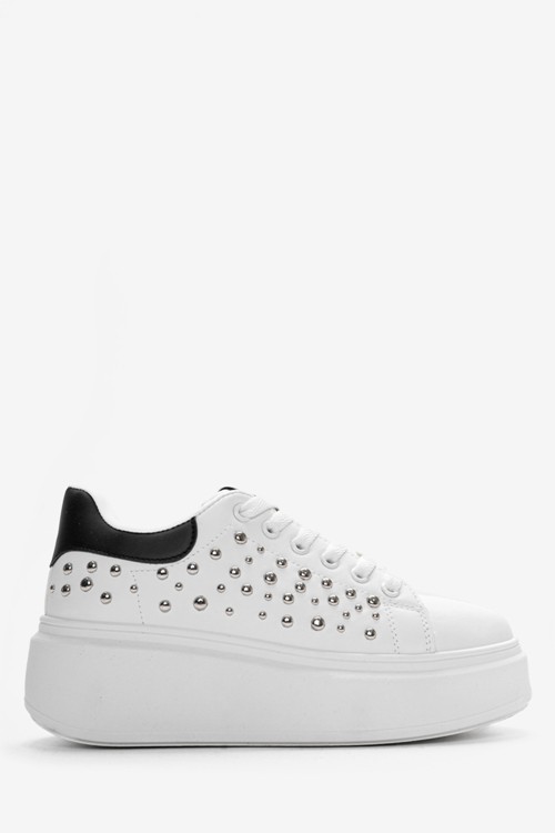 Sneakers Δίσολα με Διακοσμητικά Τρουκς