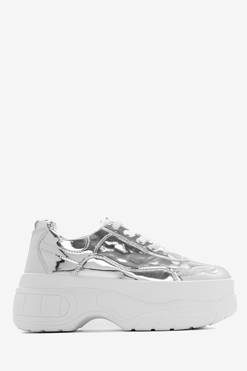 Sneakers Δίσολα Μεταλλιζέ