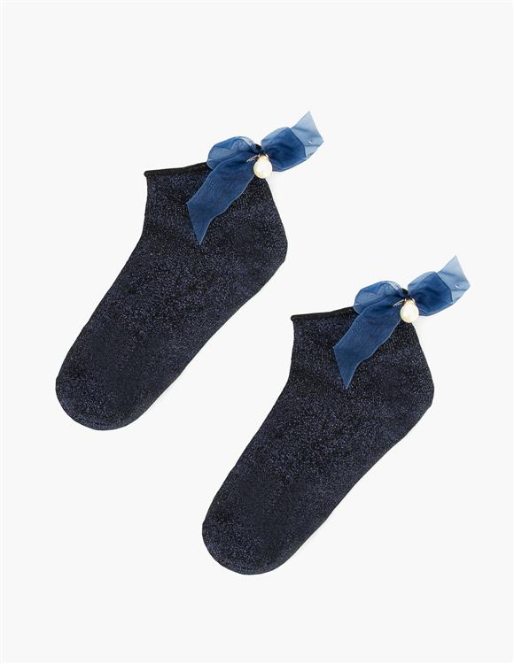 Κάλτσες Βισκόζ με Φιόγκο